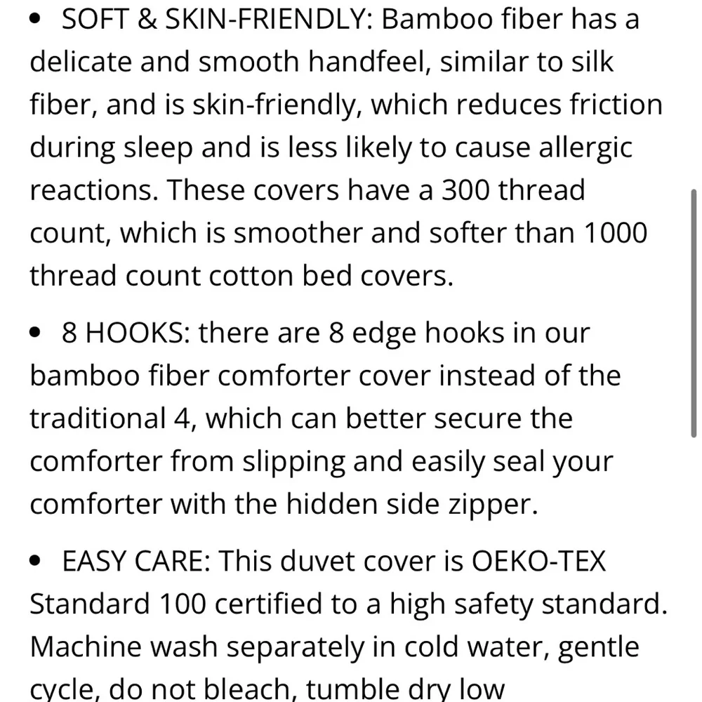Ultimate Comfort Cooling Duvet Cover for Hot Sleepers